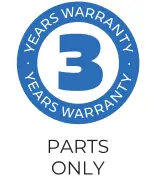 1 Year + 3 Years Parts Only